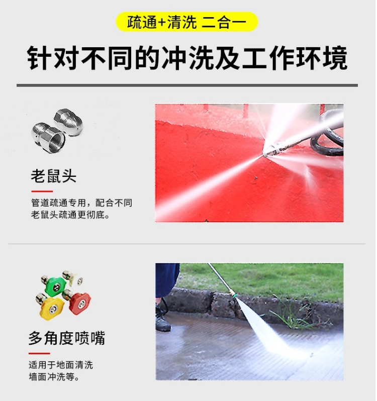 大型管道清洗疏通机
